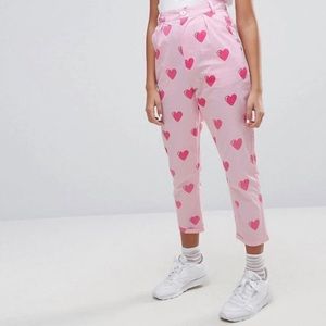 lazy oaf cat repeat pants